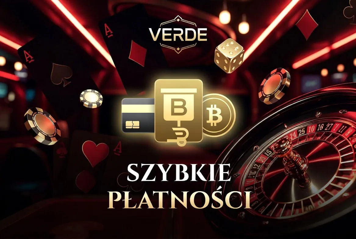 Sekcja szybkich płatności i wypłat w kasynie